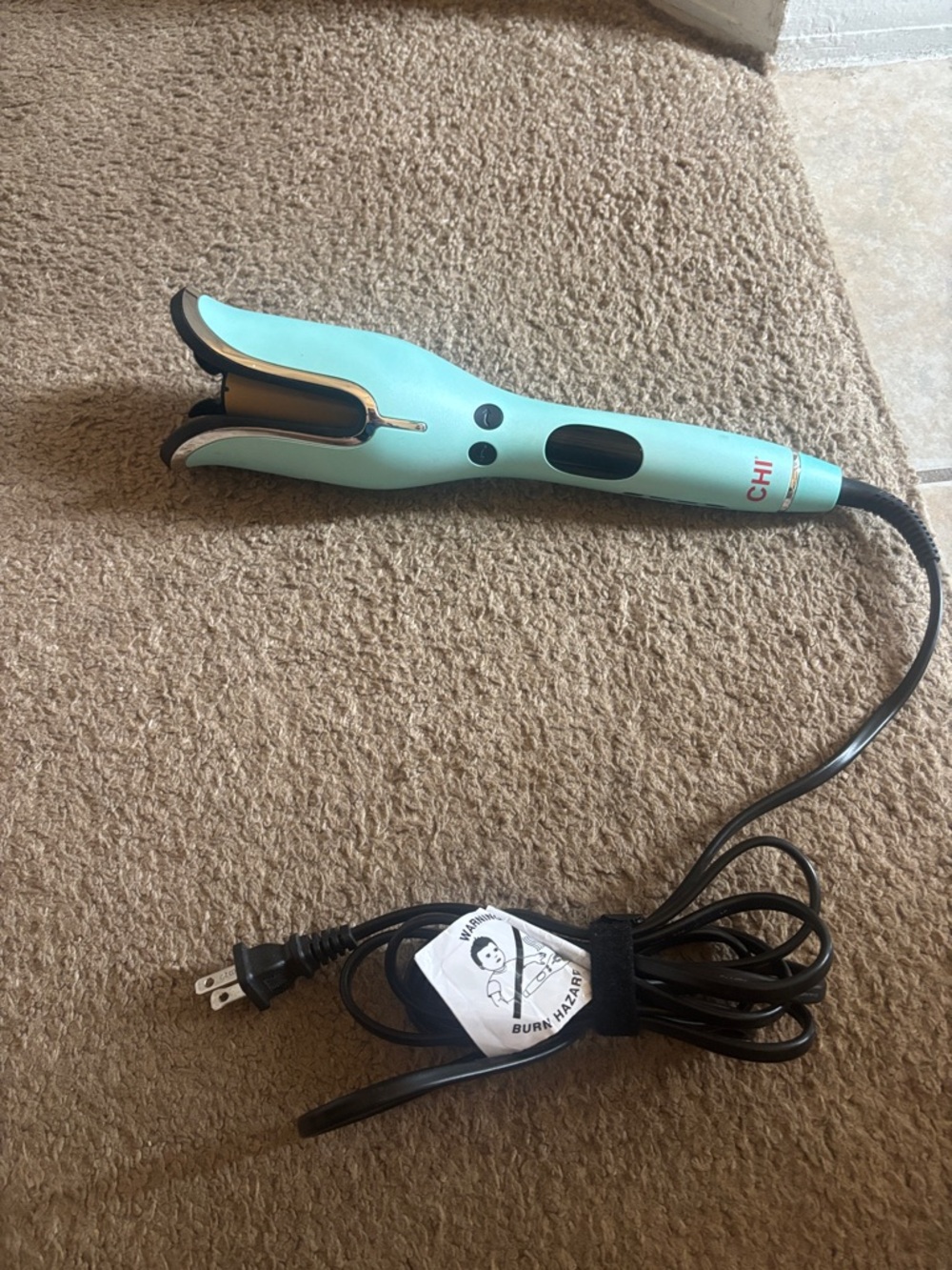 CHI special edition Mint Green Auto Spin n Curl - Picture 9 of 9